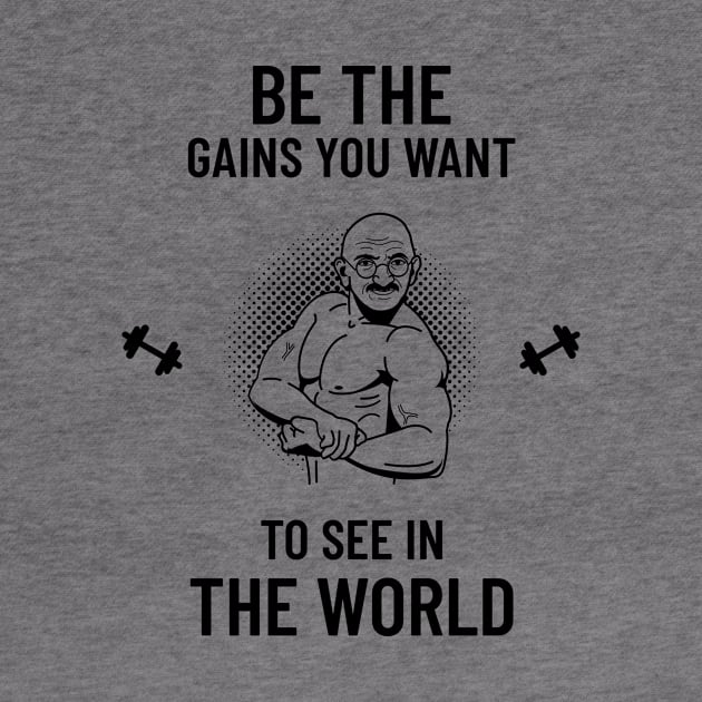 Be the gains you want to see in the world by American VIP